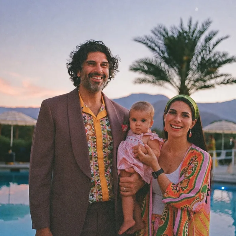Wedding venue on film at Jack and Jackie’s Palm Springs wedding